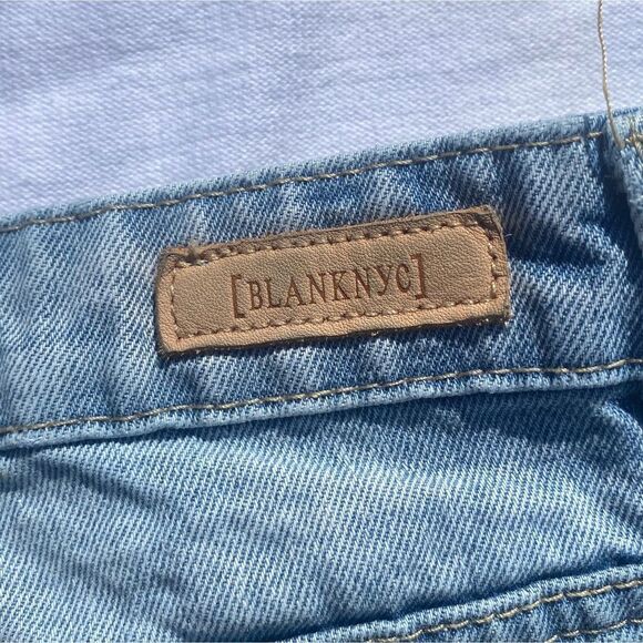 Blank NYC The Madison Crop Light Wash Tapered Jeans - Picture 7 of 10